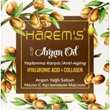 3 Adet Harem's Ottoman Katı Sabun Argan Yağlı 120 gr