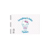 3 Adet Hello Kitty 25*35 15 Yp. Spiralli Resim Defteri