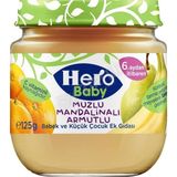 3 Adet Hero Baby Muz & Mandalina & Armut 125 gr