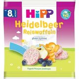 3 Adet Hipp Organik Yaban Mersinli Pirinçli Bebek Gofreti 30 gr