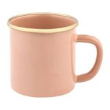 3 Adet Hometime Emaye Zırhlı Kupa Cappucino 400 Cc