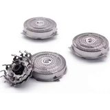 3 Adet Hq9 Yedek Tıraş Makinesi Kafa Bıçakları Philips Norelco 8175XL 8240XL 8250XL 8251XL 8260 - Çok Renkli
