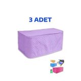 3 Adet Hurç Yorgan Hurcu Büyük Boy Eşya Taşıma Hurcu 65 X 45 X 20