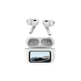 3 Adet Hytech Hy-Tws16 Beyaz Mobil Telefon Uyumlu Bluetooth 5.4V Ekranlı Tws Mikrofonlu Kulaklık