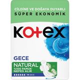 3 Adet Kotex Natural Hijyenik Ped Ultra, Gece 14'lü