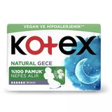 3 Adet Kotex Natural Hijyenik Ped Ultra, Gece 6'lı