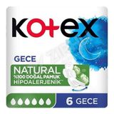 3 Adet Kotex Natural Ultra Single Gece 6lı