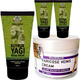 3 Adet Kuyruk Yağı Krem 50 ml + Varıcose Veins Cream West Mont - 3lü