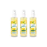 3 Adet Limon Kolonyası Ev Ofis Pratik Kullanım Sprey 100ml