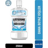 3 Adet Listerine Ağız Gargarası Advanced White 250 ml