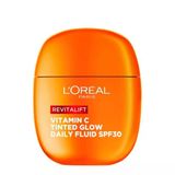 3 Adet Loreal Paris Revitalift Clinical C Vitamini İçeren Renkli Işıltılı Spf30 Nemlendirici Yüz Güneş Kremi 40 Ml