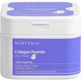 3 Adet Mary & May Kolajen ve Peptit Içerikli Vital Kağıt Yüz Maskesi 30 Adet