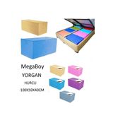 3 Adet Mega Yorgan Hurcu 100x50x40cm Büyük Boy Hurç Eşya Taşıma