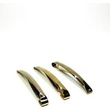 3 Adet Metal Klasik Saç Tokası Orijinal 9 cm