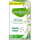 3 Adet Molped Günlük Ped Pure & Soft 50'li