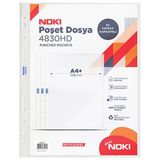 3 Adet Noki 4830 A4 Hd Poşet Dosya 100'Lü Paket