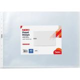 3 Adet Noki 4836-L A3 Yatay Poşet Dosya 25'Li Paket