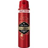 3 Adet Old Spice Epic Legend Erkek Sprey Vücut Deodorantı 150 Ml