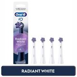 3 Adet Oral-B İo Radiant White Beyaz Diş Fırçası Yedek Başlığı 4 Adet