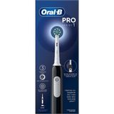 3 Adet Oral-B Pro Serisi 1 Siyah Elektrikli Diş Fırçası, 1 Diş Fırçası Başlığı Braun Tasarımı 1 Adet