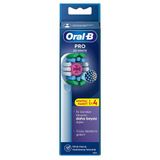 3 Adet Oral-B Şarjlı Diş Fırçası Yedek Başlığı 3D White X-Filament 4 Adet