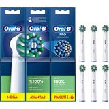 3 Adet Oral-B Yedek Başlık Cross Action Clean Maximiser Eb50 6'Lı