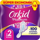 3 Adet Orkid Platinum Dörtlü Paket Uzun 18 Adet