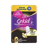 3 Adet Orkid Ultra Platinum 4'lü Gece Ekstra Plus 14'lü