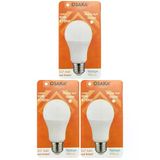 (3 Adet) Osaka 12W (90W) Beyaz Işık (6500K) E27 Duylu (Kalın Duy) Led Ampul