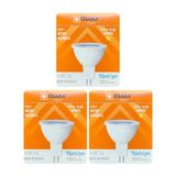 (3 Adet) Osaka 5W (40W) Sarı Işık (3000K) Gu5.3 Duylu (İğne Bacak) Led Çanak Ampul