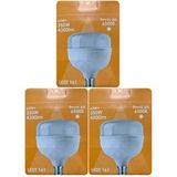 (3 Adet) Osaka 60W (350W) Beyaz Işık E27 Duylu (Kalın Duy) Led Torch Ampul