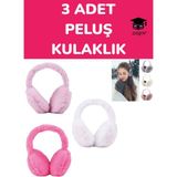 3 Adet Peluş Kulaklık CR-3550 - diğer - 00