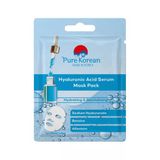 3 Adet Pure Korean Serum Maske Hyaluronic Acid 1 Adet