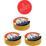3 Adet Pvc Izolasyon Elektrik Bant "0.13XMM19XMM10YDS" - Sarı