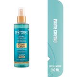 3 Adet Restorex Keratin & Argan Onarıcı Sıvı Saç Bakım Kremi 200 ml
