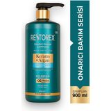 3 Adet Restorex Keratin & Argan Şampuan 900 ml