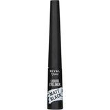 3 Adet Rival Loves Me Eyeliner Likit No:01 Mat Siyah 4 ml