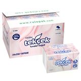3 Adet Rulopak Tekçek Tuvalet Kağıdı Çift Katlı 250 Yaprak - 24 Adet