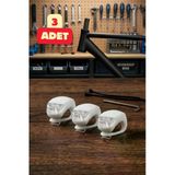 3 Adet Sabit Flaşör Hızlı Flaşör 3 Modlu Işıklı Bisiklet Aydınlatma Silikon Motosiklet Scooter Bisiklet Işığı Led Işık Fener Seti