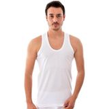 3 Adet Seher 0001 Erkek Penye Askılı Atlet BEYAZ