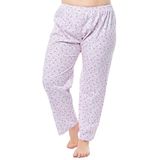 3 Adet Seher Yıldızı Desenli Bayan Uzun Anne Pijama Altı 020