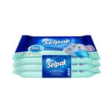 3 Adet Selpak Antibakteriyel Islak Cep Mendili 3X15'li