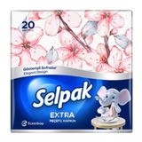 3 Adet Selpak Extra Desenli Peçete 20'li