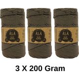 3 Adet Slim Supra Ip 200 Gram Mumlu Ip 3X200 Gram (Toplam 600 Gram) - Vizon