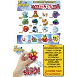 3 Adet Sürpriz Splashers Fill & Squish! Sıkımlık Stress Giderici Yumuşak Mini Su Tabancası - Renkli