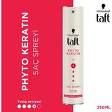 3 Adet Taft Saç Spreyi Keratin 250 Ml