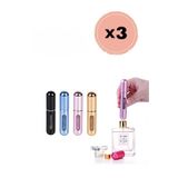 3 Adet Taşınabilir Mini Doldurulabilir Parfüm Atomizer Doldurulabilir Parfüm Şişeleri Boş Küçük
