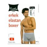 3 Adet Tutku Elastan Likrali Erkek Boxer Xl