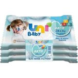 3 Adet Uni Baby Islak Cep Mendili 3 X 15 Li