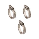 3 Adet W4 Hortum Kelepçesi 16-27 mm Ayarlı 304 Kalite Paslanmaz